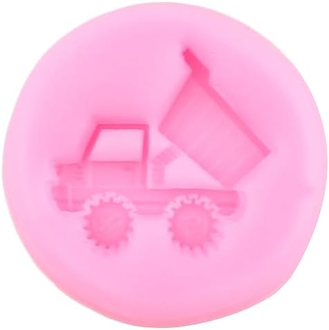 MIYAHOUSE Construction Vehicle Fondant Molds Set Of 6