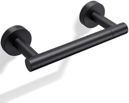 Day Moon Matte Black Toilet Paper Holder - Wall Mount for Bathroom