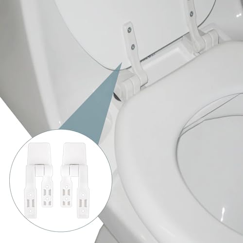Hariendny 2 Pack Toilet Seat Hinge Replacement Kit