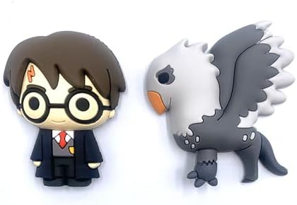 Harry Potter 2 Piece Chibi 3D Foam Magnet Set - Harry Buckbeak