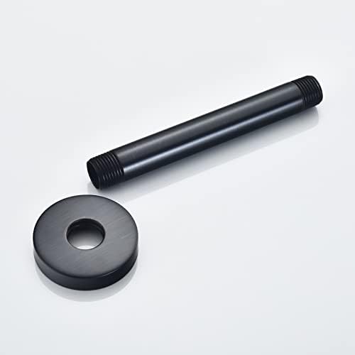LOWCUS RP61058-RB 6 Inch Anti-Leakage Shower Arm with Flange