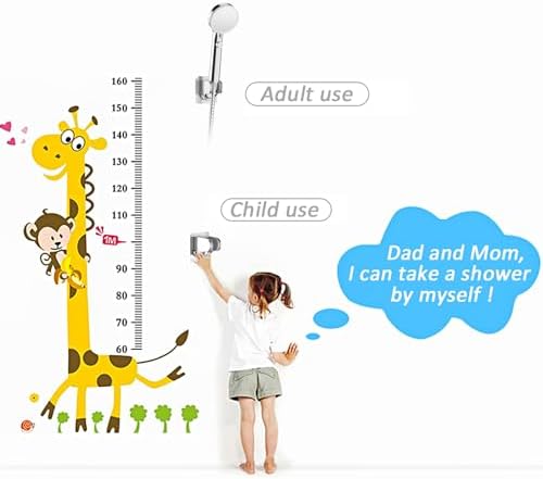 KAIYING Self Adhesive Shower Head Mount with Adjustable Angle
