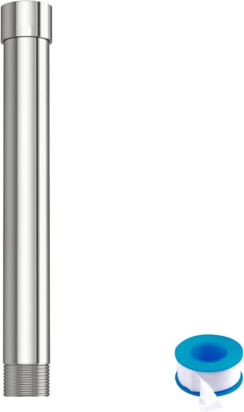 Lordear 6 Inch Stainless Steel Shower Arm Extender