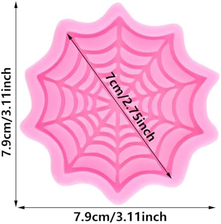 Halloween Spider Web Silicone Fondant Mold