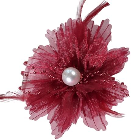 3D Fabric Flower Patches for Costume and Dress Customization