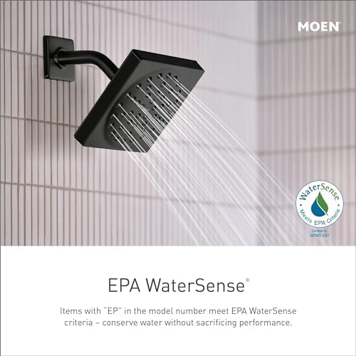 Moen Gibson Matte Black Pressure Balancing Trim Set