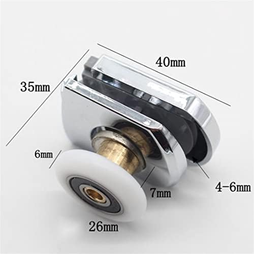 ShanLily Quiet Shower Door Pulleys for Replacement