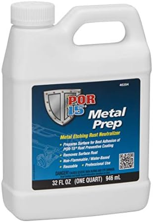 POR-15 Metal Prep 1 Quart - Rust Neutralizer Etching Solution