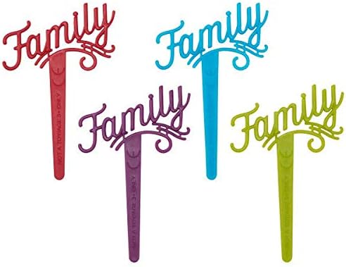 DecoPac Family Cupcake Picks - 24pc Assorted