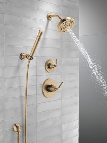 Delta Saylor 14 Series Gold Shower Valve Trim Kit CZ