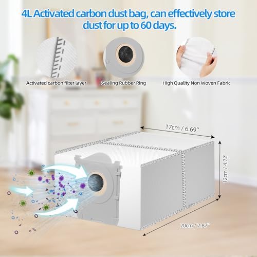 21-Pack Accessories Kit for ECOVACS X8 PRO OMNI Robot Vacuum