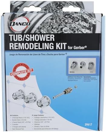Danco 3-Handle Tub Shower Trim Kit for Gerber Bath