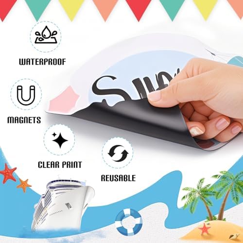 RiVolTa Magical Cruise Door Magnets 15 Pcs