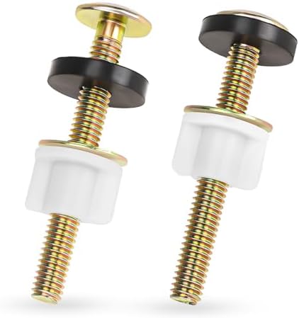Styquenzer 2 Pcs Toilet Seat Screws Replacement Kit