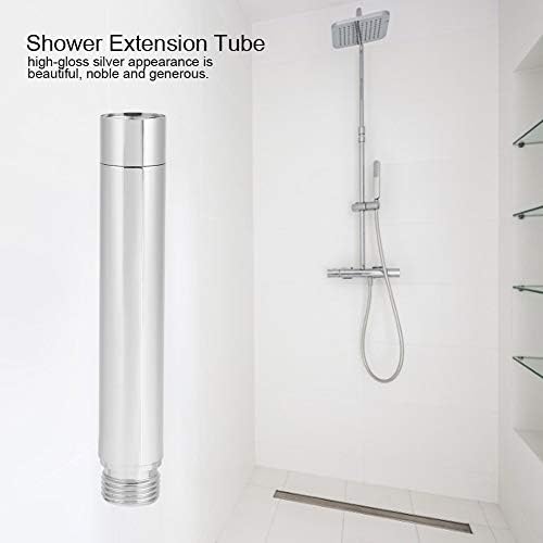 Nikou 4-Inch Stainless Steel Shower Extension Tube