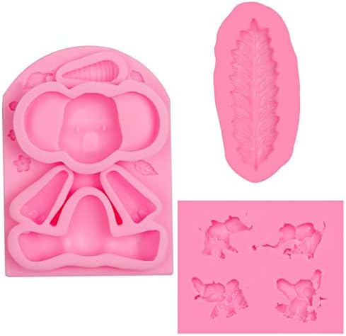 Muyulin Elephant Chocolate Mold Set 1