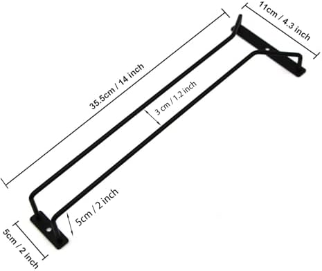 RedDreamer 14-Inch Stemware Rack Set of 4