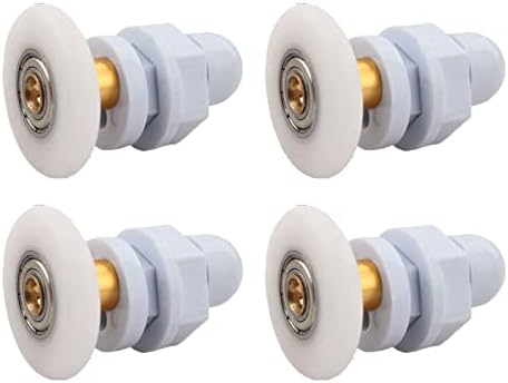 Qikuver 4PCS Shower Door Rollers 29MM Replacement