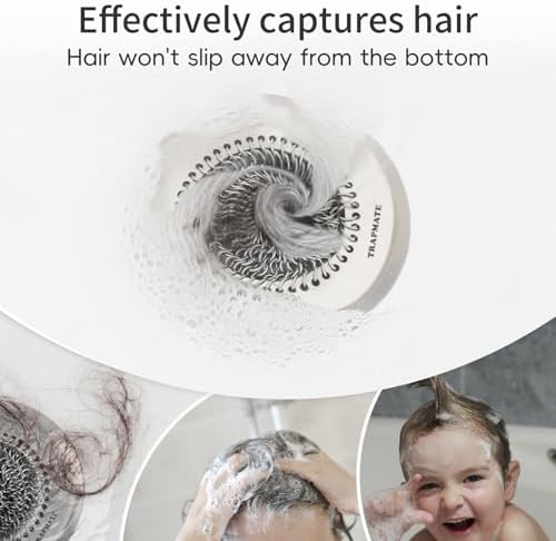 TRAPMATE 304 Stainless Steel Drain Hair Catcher