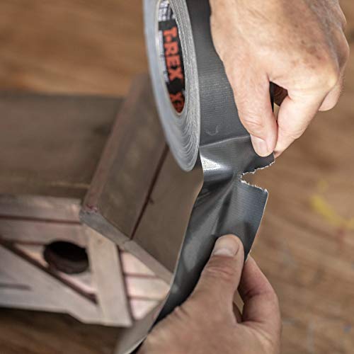 T-Rex Ferociously Strong Duct Tape 35yd x 188 3-Rolls Gunmetal Gray