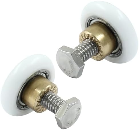 4 pcs 23mm Shower Door Rollers Replacement