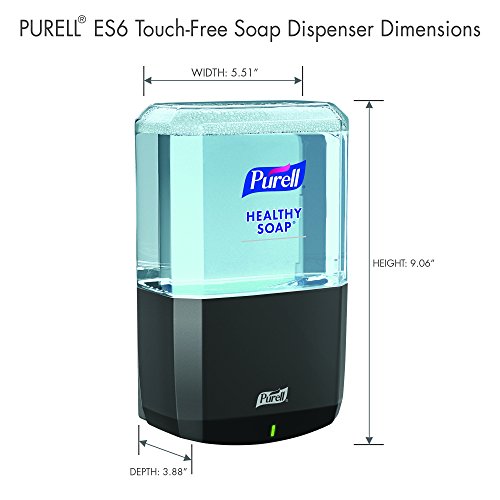 Purell ES6 Automatic Wall-Mounted Hand Soap Dispenser - Graphite