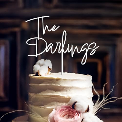 Handmade Wedding Cake Topper Custom Rustic Design