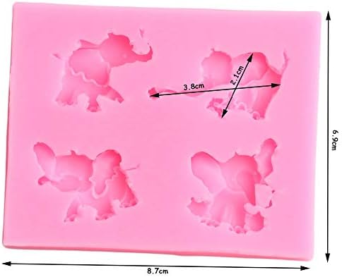 Cataliza Cute Elephant Silicone Mold for Desserts