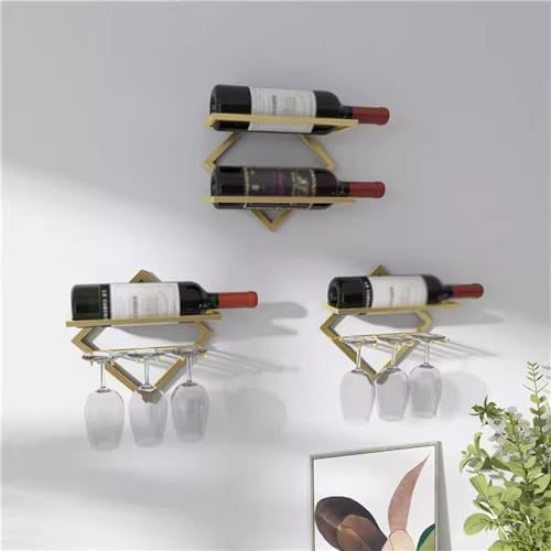 DYPA-AF12 Space-Saving Wine Glass Holder Wall Mount
