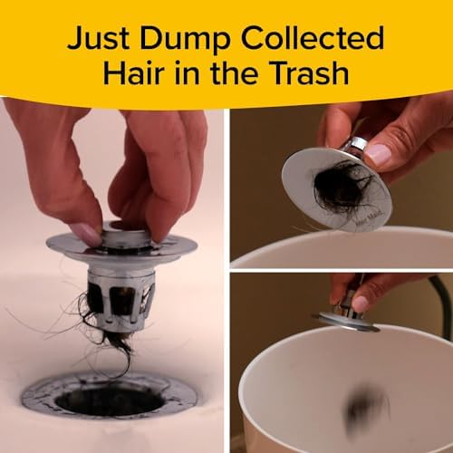 Mer-maid Drain Magic AS-SEEN-ON-TV Drain Stopper No Tools