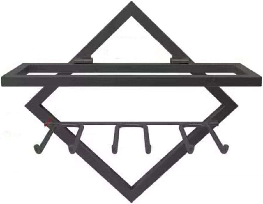 DYPA-AF12 Space-Saving Wine Glass Holder Wall Mount