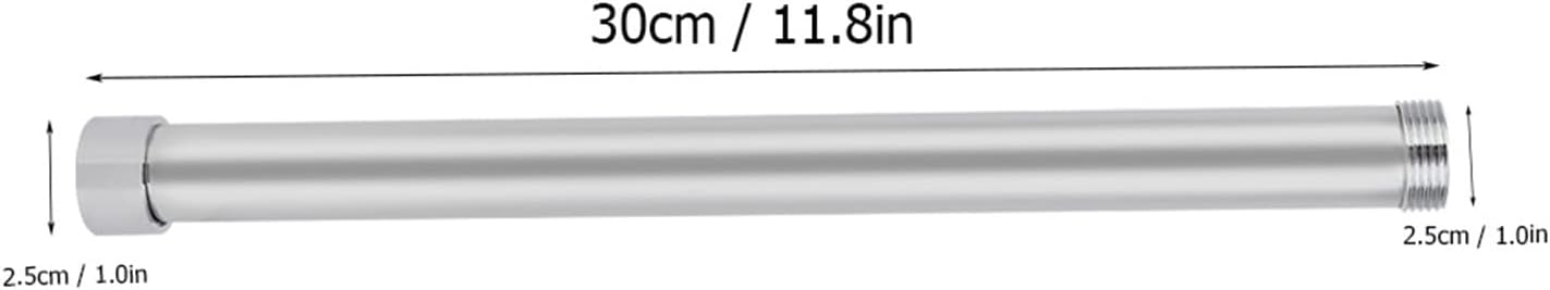 25mm Copper Electroplating Shower Extension Tube for Bathroom