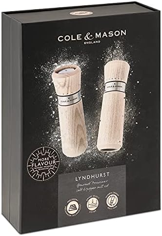 Cole Mason Lyndhurst Salt Pepper Mill Set
