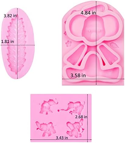 Muyulin Elephant Chocolate Mold Set 1