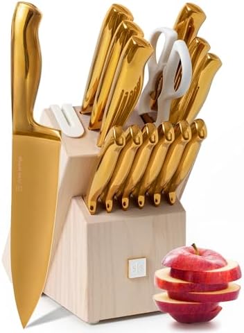 Styled Settings 24-Piece Gold Kitchen Bundle 1