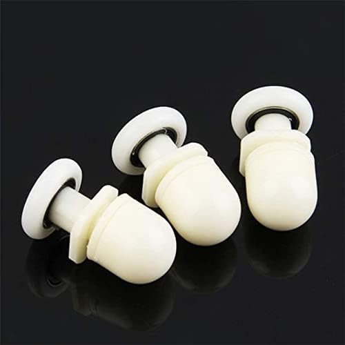 Qikuver 4PCS Shower Door Rollers Replacement 23MM