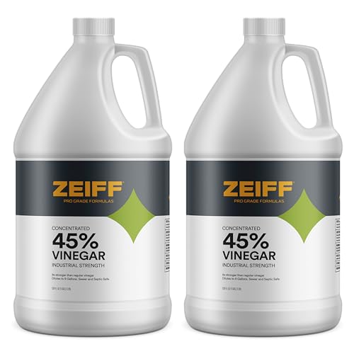 Zeiff 45 Pure Concentrated Vinegar - 2 Gallon Technical Grade