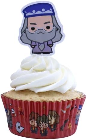 PME Harry Potter Cupcake Kit 24 Cases Toppers