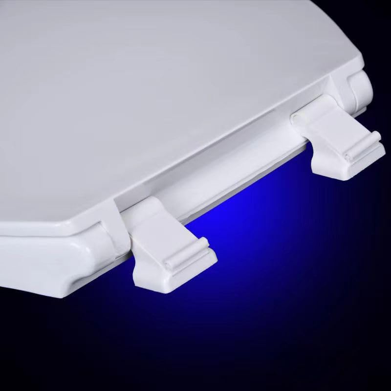 2 Pack Toilet Seat Hinges Replacement with Bolts 1