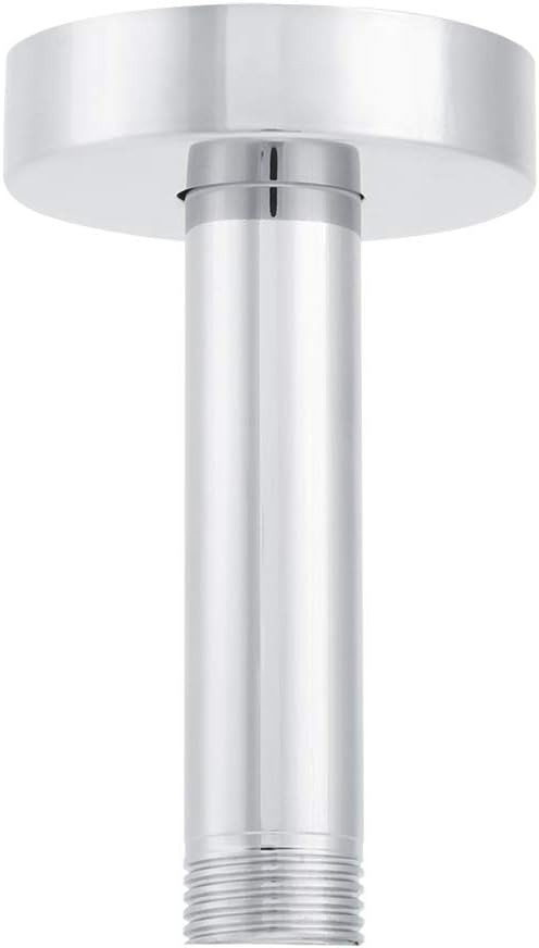 CRBWXONLIFE Straight Shower Arm G12in Stainless Steel Ceiling Mounted Shower Accessories