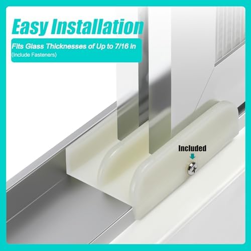 M6219 Sliding Shower Door Plastic Guide Rail 12 in Channel