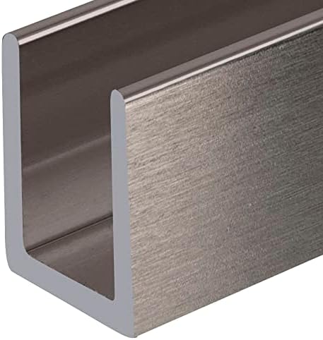 Brixwell SDCD38BN 38 Shower Door U-Channel