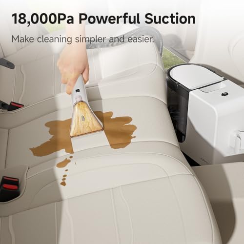 Uwant Portable Carpet Cleaner with 18Kpa Suction