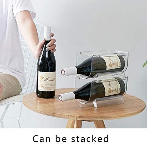 Cheeren 2 Pack Stackable Wine Bottle Holder