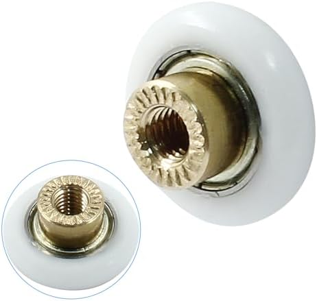 4 pcs 23mm Shower Door Rollers Replacement