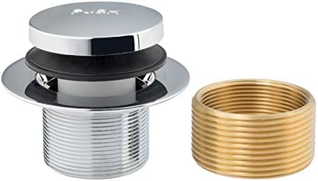 Artiwell Tip-Toe Tub Trim Set Chrome Plated