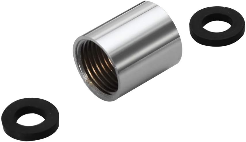 Stainless Steel Wall Mounted Shower Extension Pipe with 2 Thread