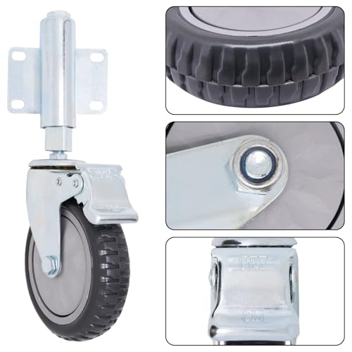 BENLIUDH Heavy Duty Gate Wheel 200 Lbs 5 Inch