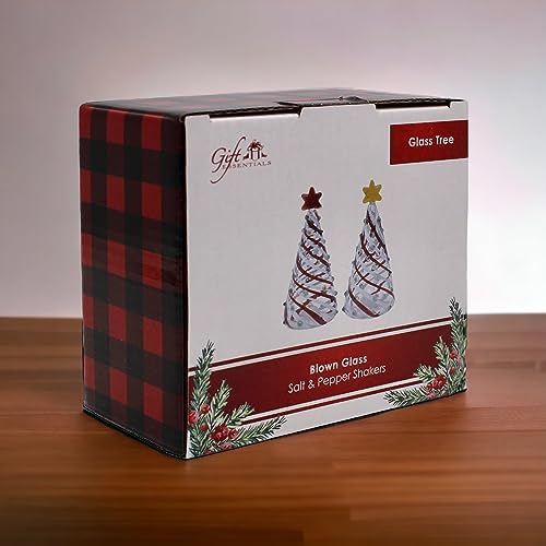 Gift Essentials Christmas Tree Salt Pepper Shakers Set