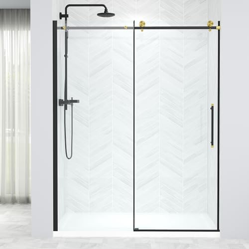 ENSO SENKA Frameless Shower Door 56-60 x 76